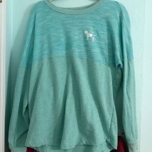 Victoria Secret Pink Varsity Crew size M